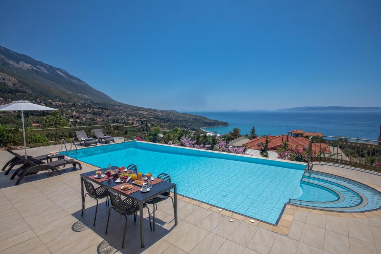 Lourdas Beach View Villa Vlachata Екстериор снимка